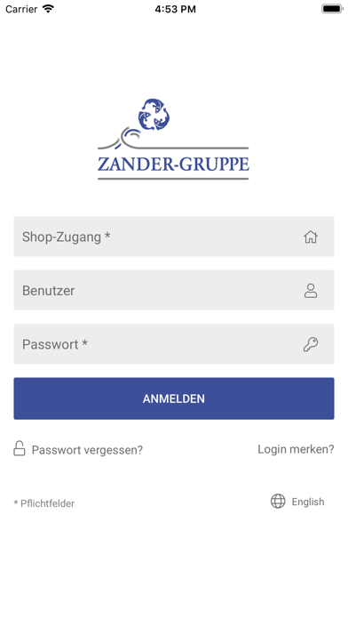 Screenshot #1 pour ZANDERmobile
