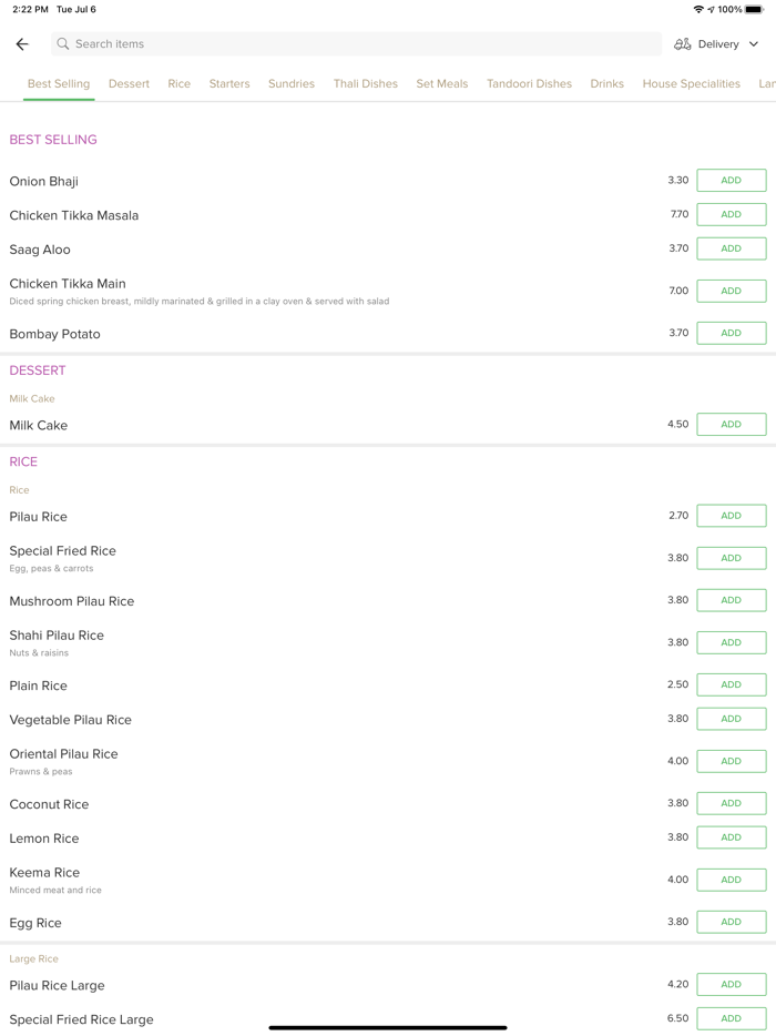 Grange Park Tandoori