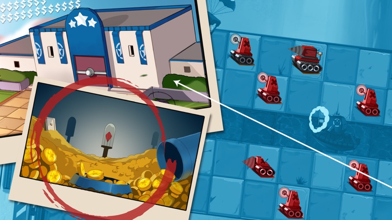 Tiny Blues Vs Mini Reds screenshot 4
