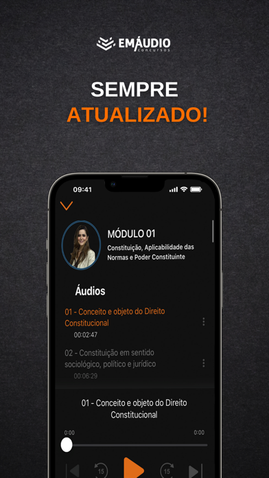 EmAudio Concursos Screenshot