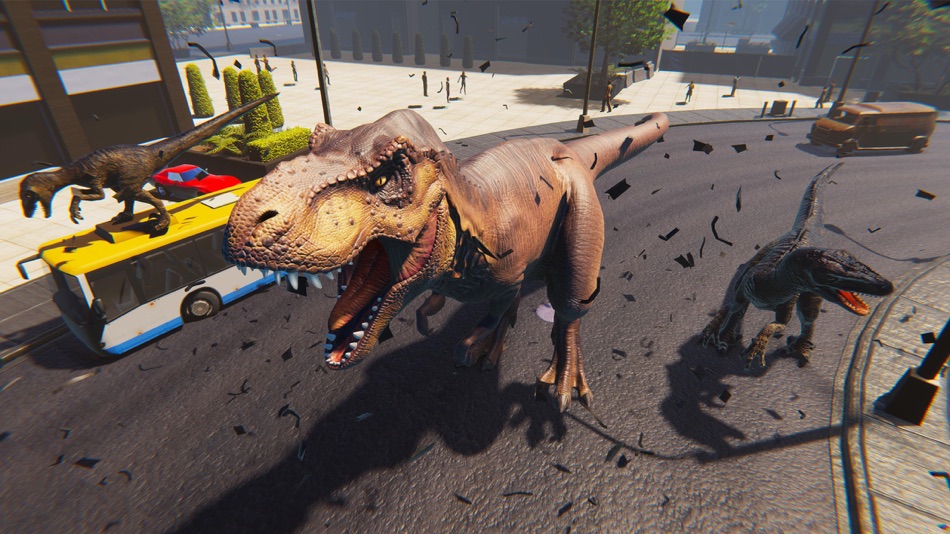 #3. T-rex Simulator City World (iOS) 由: Vipera Games sp. z o.o.