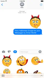 How to cancel & delete flirty halloween stickers 3