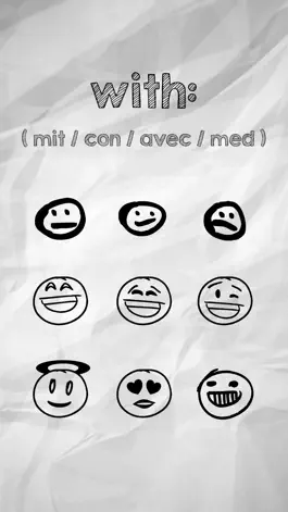 Game screenshot Emoji Faces Doodle Sticker Set apk