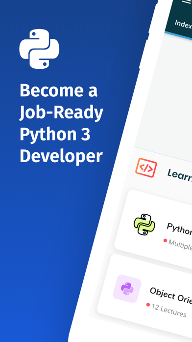 Learn Python 3 Programming PROのおすすめ画像1