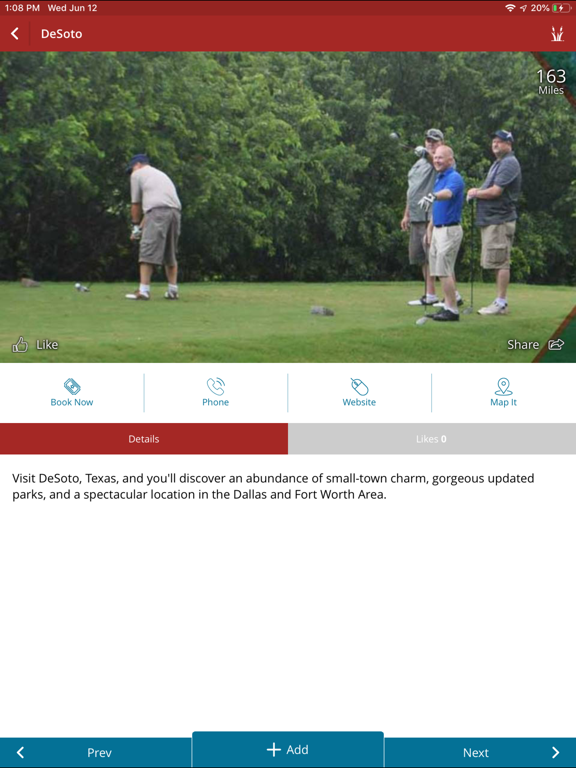 Tour Texas iPad screenshot 4 - Travel app