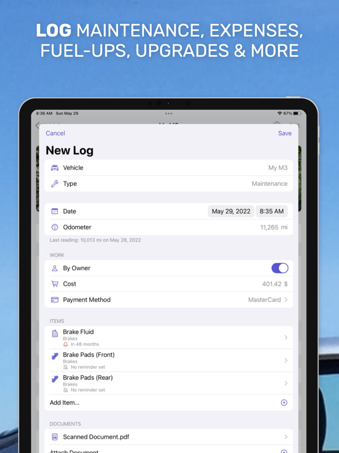 Motorist Car Maintenance