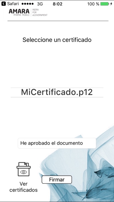 AMARA PFIRMA Screenshot