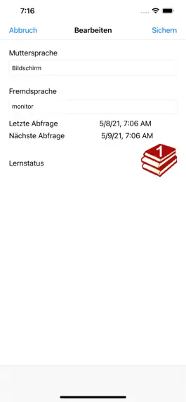Game screenshot Einfacher Vokabel Trainer apk