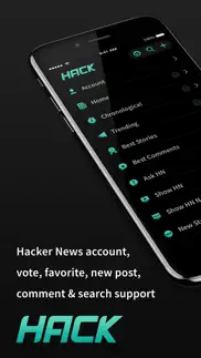 hack for hacker news reader iphone screenshot 1