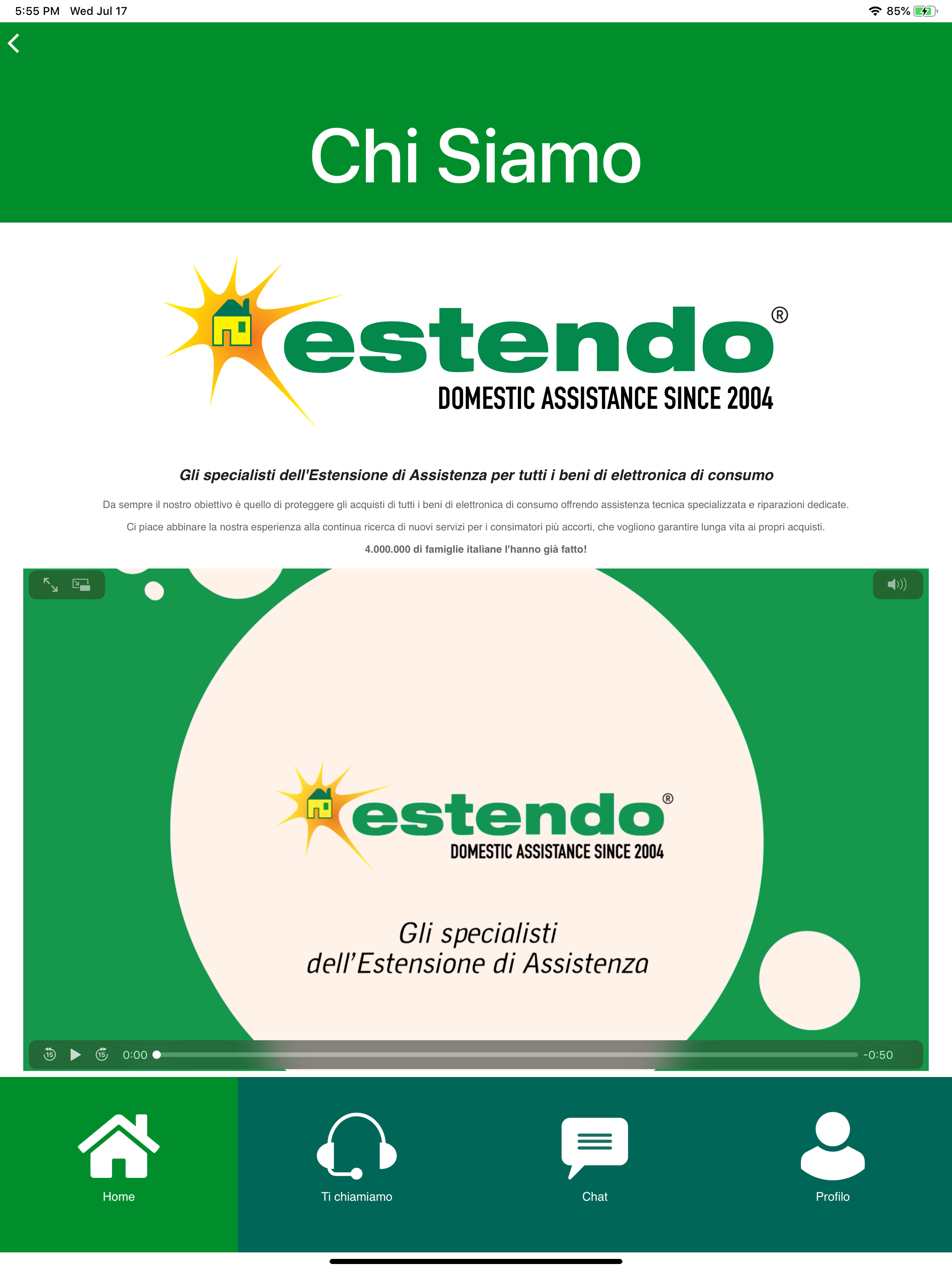 Estendo Estensioni Assistenza screenshot 6
