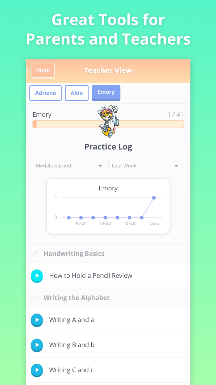 Learn Handwriting 2nd Grade