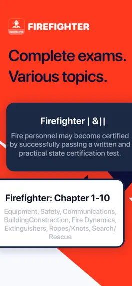 Game screenshot Firefighter I & II Test Prep mod apk