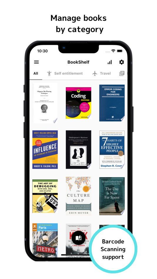 #1. Reading tracker BookNotes (iOS) 由: Yugo Matsuda
