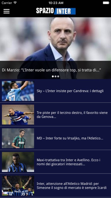 SpazioInter Screenshot