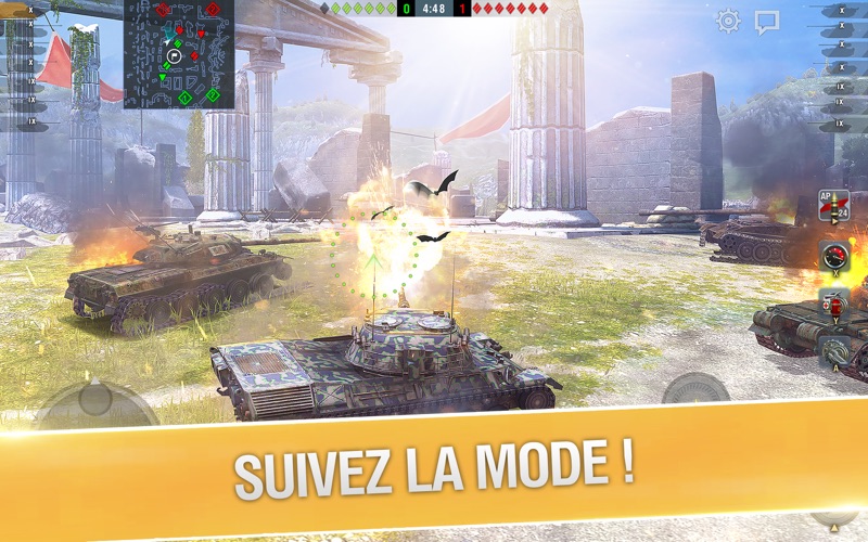 Screenshot #3 pour World of Tanks Blitz PVP MMO