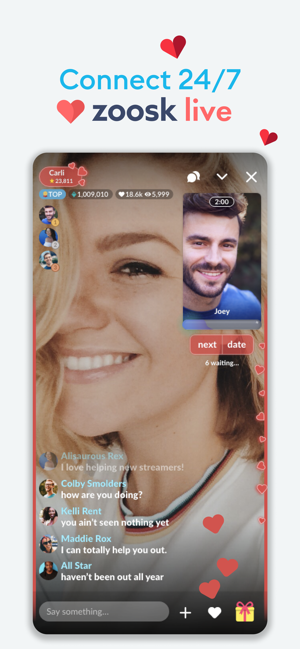 ‎Zoosk — Rencontre en lign‪e‬ Capture d'écran