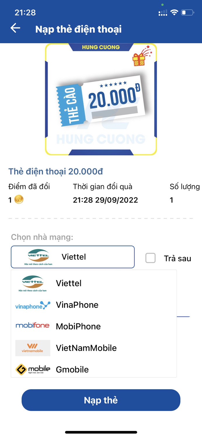 Hng Cường - Tích Điểm Đổi Quà