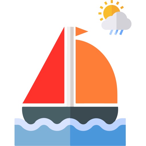 Marine meteorology icon