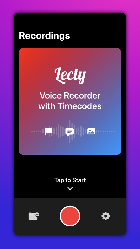 #1. Voice Recorder with Timecodes (iOS) 게시자: Aleksei Varochko