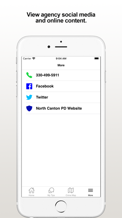 North Canton PD Screenshot