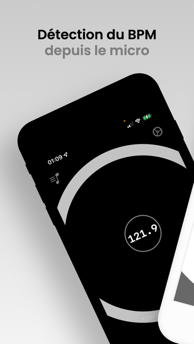 Screenshot #1 pour BPM Detector : Live Tempo