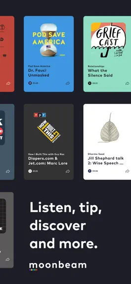 Game screenshot Moonbeam | Podcast Discovery apk