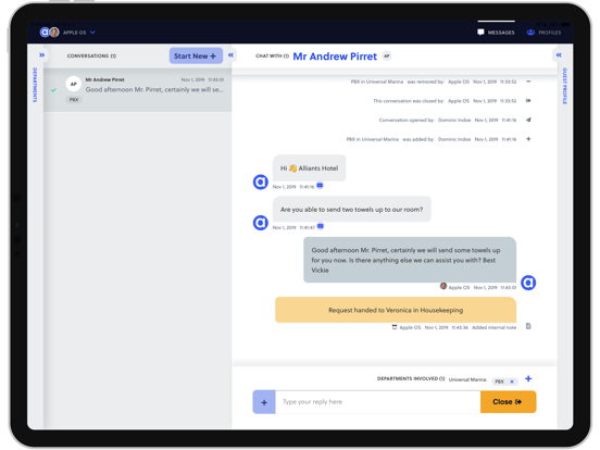 Screenshot #5 pour Alliants Staff App
