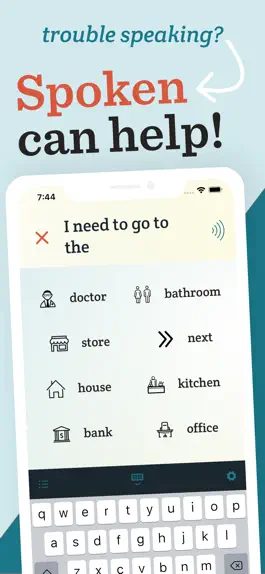 Game screenshot Spoken - Tap to Talk AAC mod apk