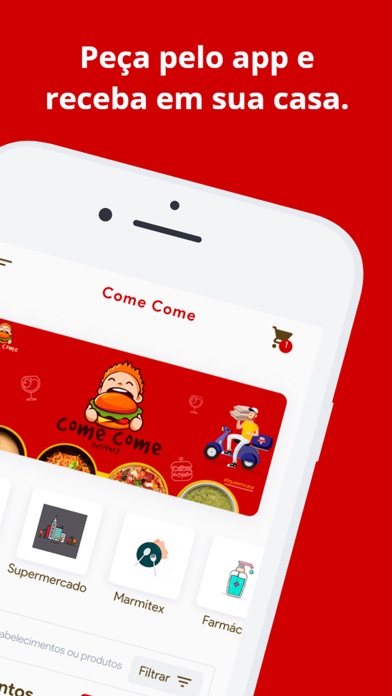 Come Come: Delivery Completo Screenshot