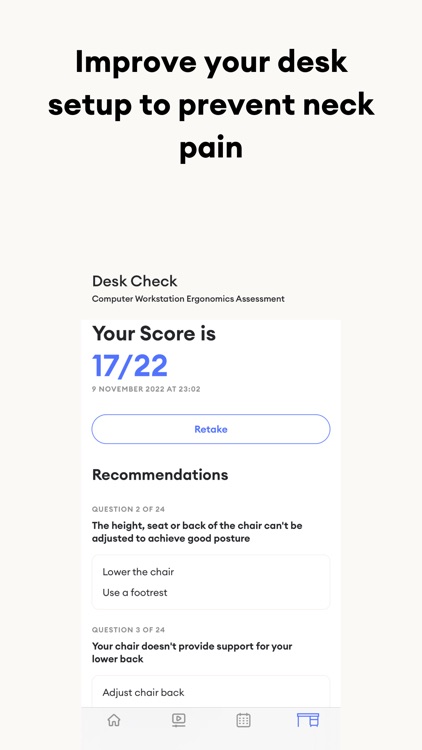 NeckCheckUp: Prevent Neck Pain screenshot-6