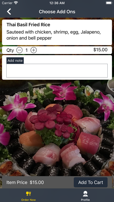 Zen Asian Fusion Screenshot