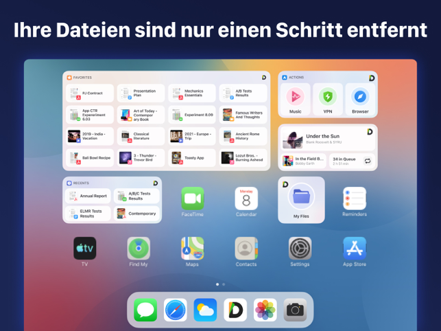 ‎Dokumente - Dateien & Ordner Screenshot