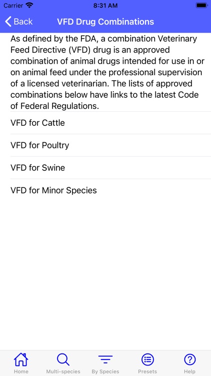 FARAD’s VetGRAM screenshot-4