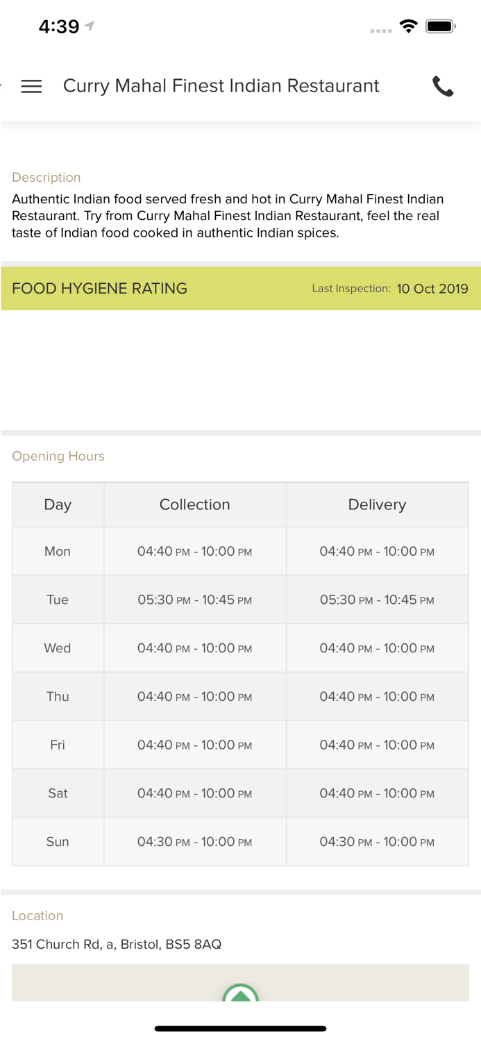 Curry Mahal Finest Indian