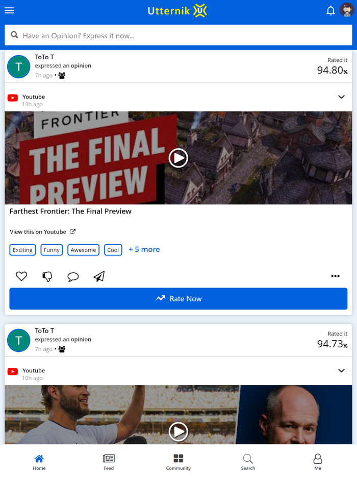 Utternik - Social Community