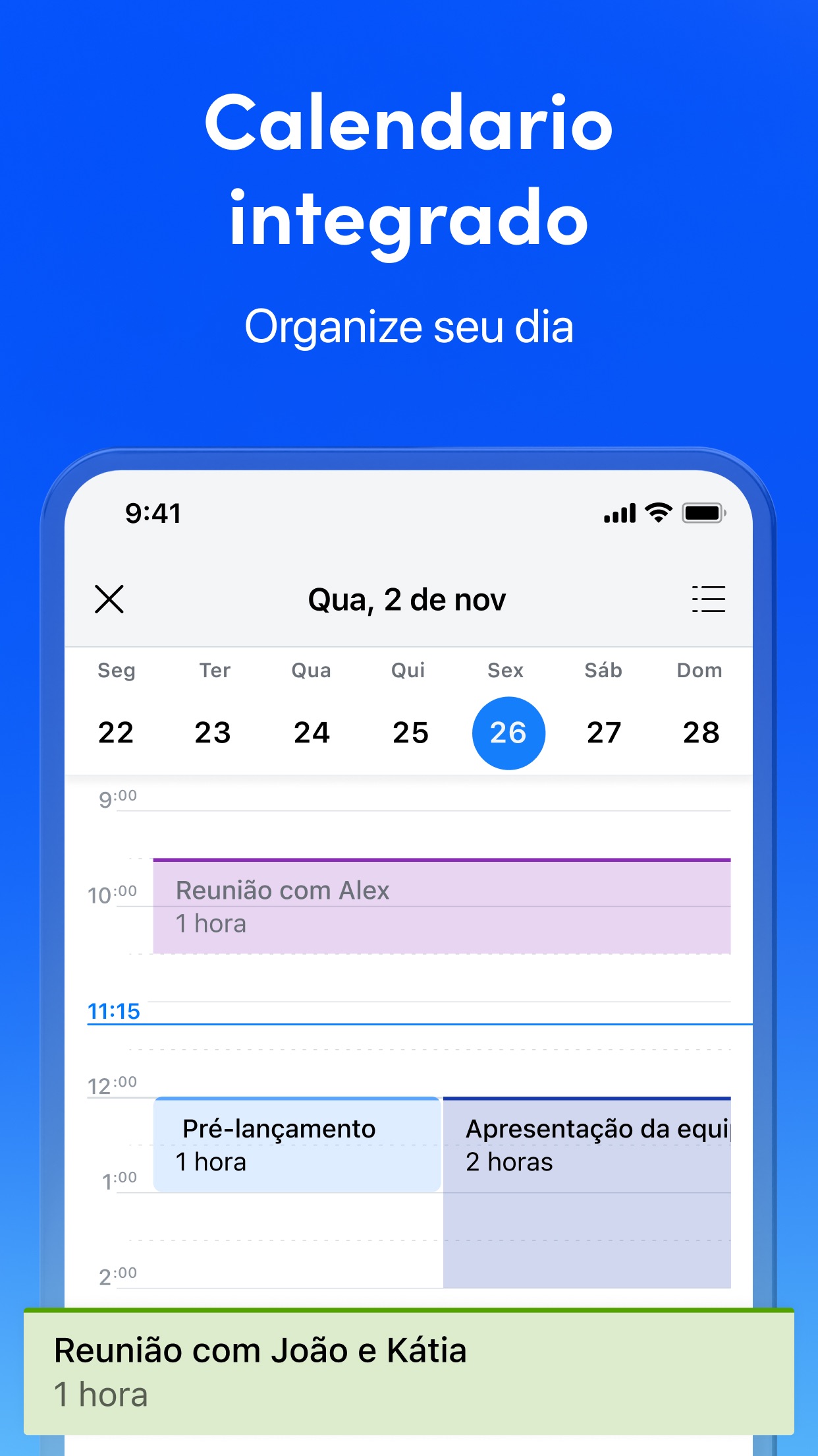 Screenshot do app Spark Mail: E-mail com IA