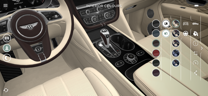 Bentley AR Visualiser