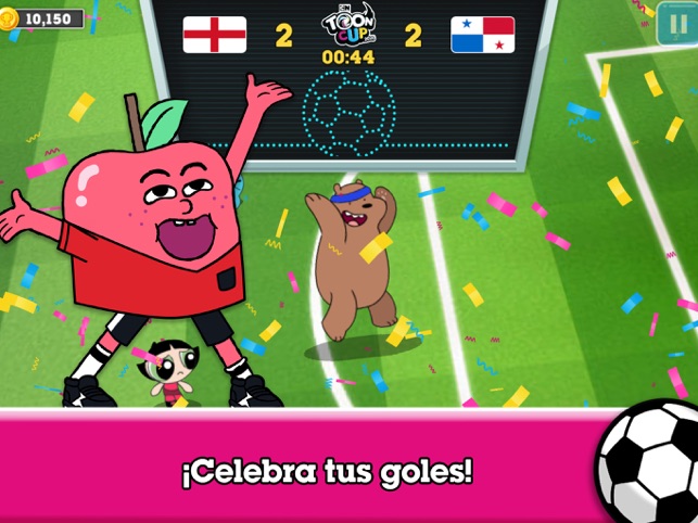 Copa Toon, Juegos de fútbol