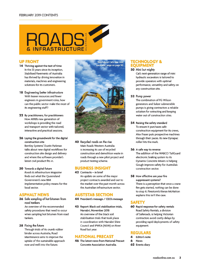 Roads and Infrastructure