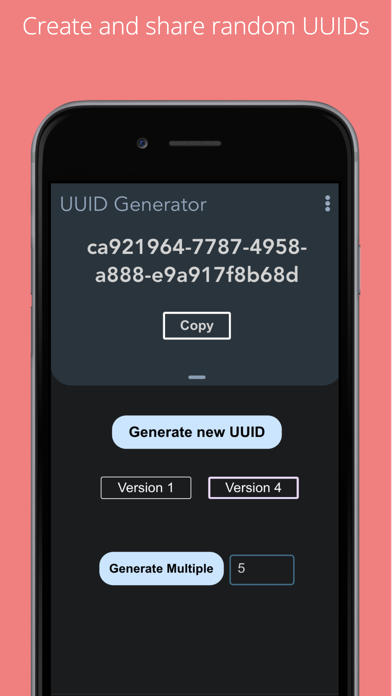 UUID-Generatorのおすすめ画像1