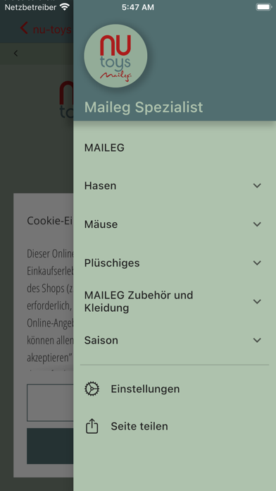 MAILEG SPEZIALIST Screenshot