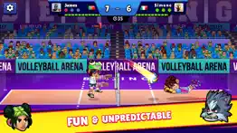 volleyball arena: spike hard iphone screenshot 1