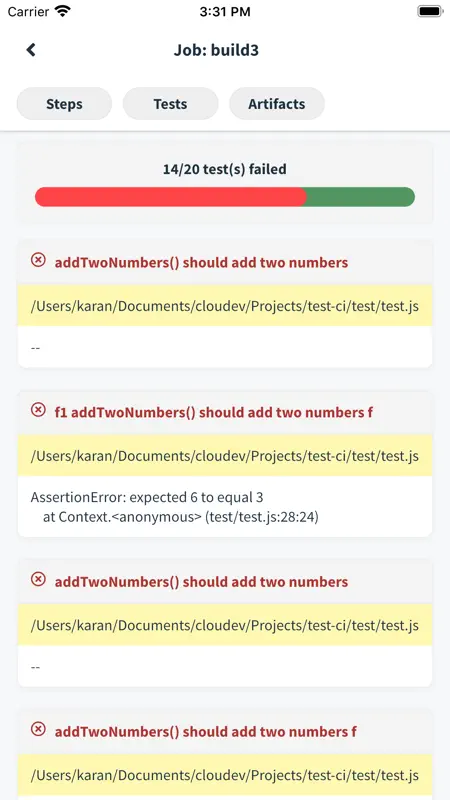 CircleCI Remote screenshot 3 of 3