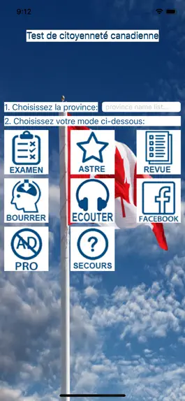 Game screenshot Test de citoyenneté canadienne mod apk