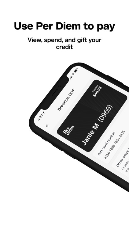 Per Diem - House Accounts screenshot-3