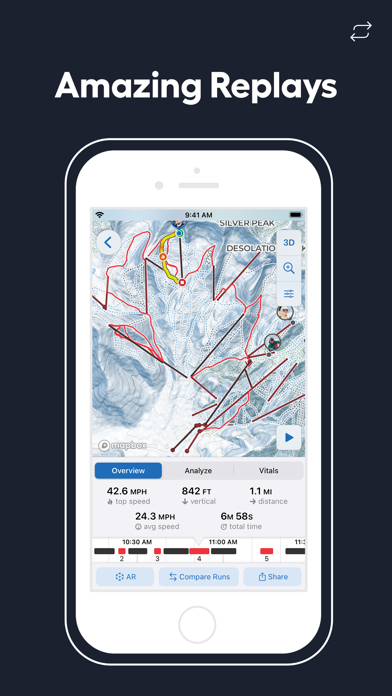 Slopes: Ski & Snowboard Screenshot