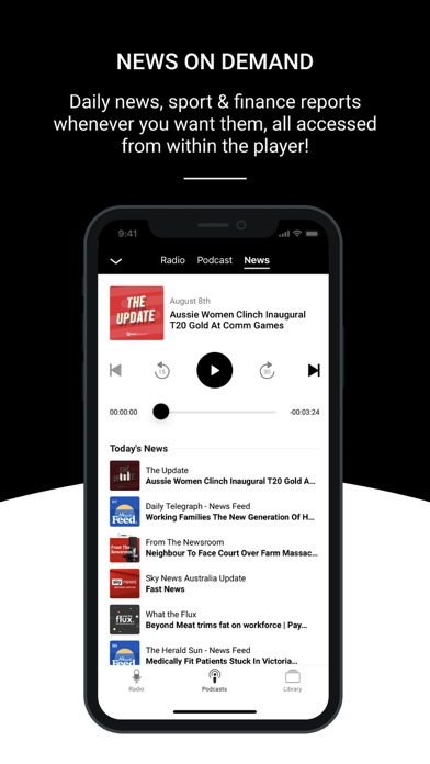 Screenshot #2 pour Nova Podcasts Player