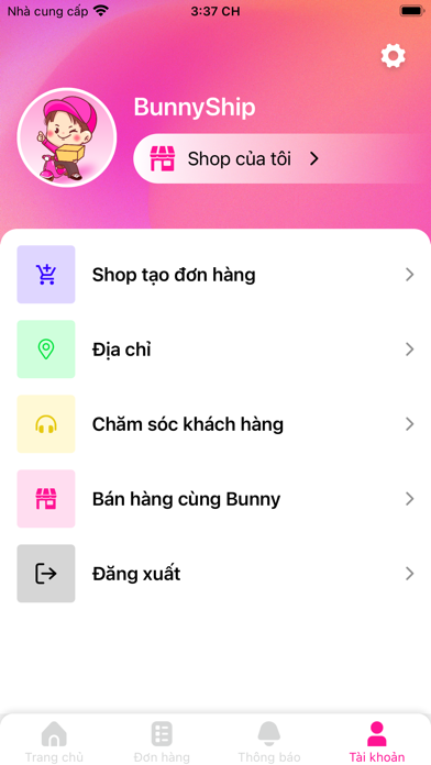 BunnyShip Screenshot