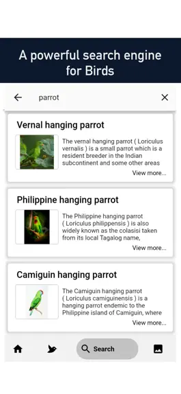 Game screenshot Bird Scanner - 10,000+ Birds apk