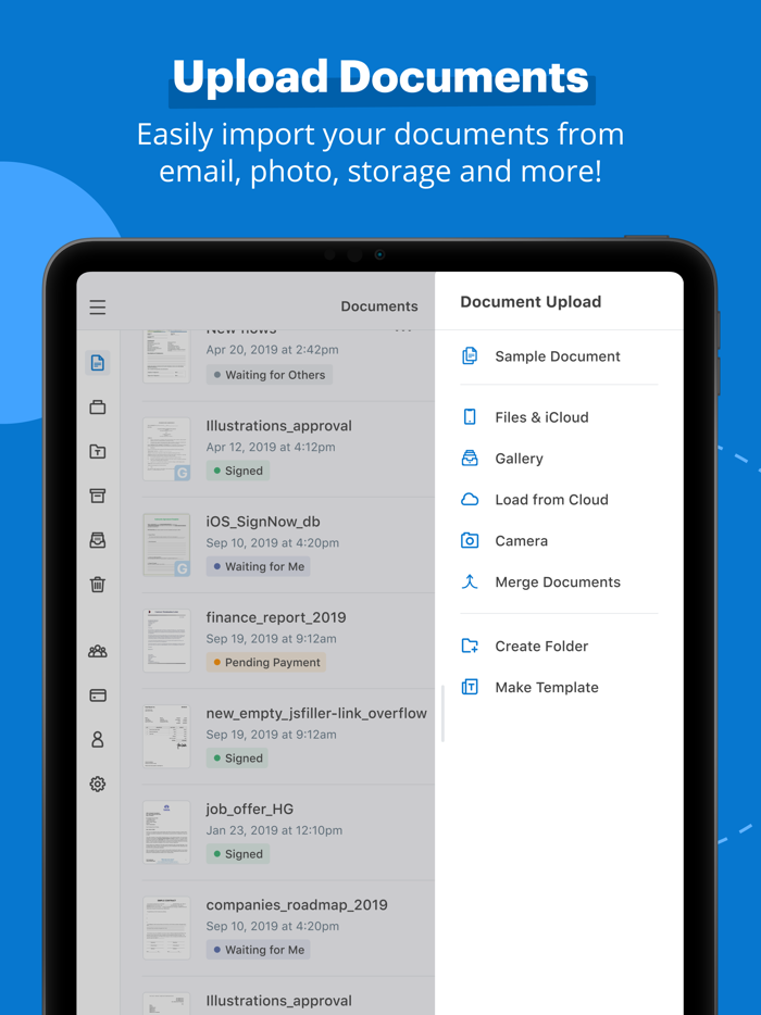 signNow e-Signature app